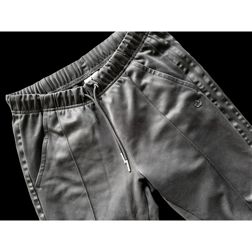 Adidas Primeblue Pleated Track Pants Men Sz Small Black Limited‎ Edition Rare